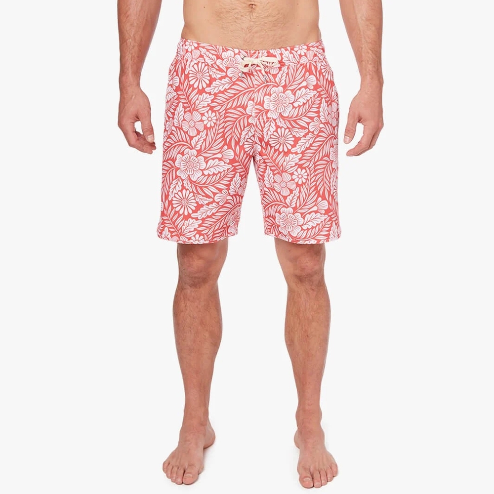 Fair Harbor: The Hawaiian Red Anchor Floral Volleyball